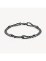 Bracciale Uomo Brosway Poseidon BPN14 in Acciaio Pvd Ruteino Infinito