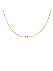 copy of Collana Donna Marlù 25CN0001 con nodo catena snake Silver