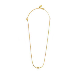 Collana Donna Marlù 25CN0001G con nodo catena snake Oro