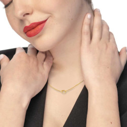 copy of Collana Donna Marlù 25CN0001 con nodo catena snake Silver