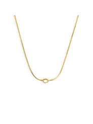 copy of Collana Donna Marlù 25CN0001 con nodo catena snake Silver