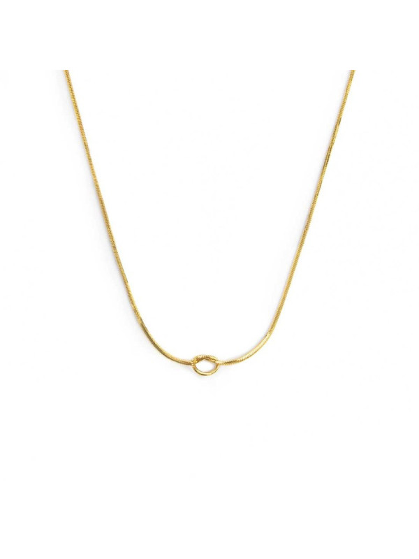 copy of Collana Donna Marlù 25CN0001 con nodo catena snake Silver