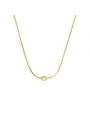 copy of Collana Donna Marlù 25CN0001 con nodo catena snake Silver