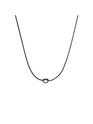 copy of copy of Collana Donna Marlù 25CN0001 con nodo catena snake Silver