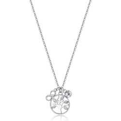 Collana Donna Chakra Brosway BHKN057 Mistici con Albero della Vita e Cristalli
