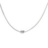 copy of copy of copy of Collana Donna Marlù 25CN0001 con nodo catena snake Silver