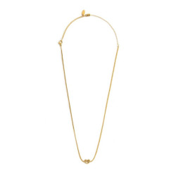 copy of copy of copy of copy of Collana Donna Marlù 25CN0001 con nodo catena snake Silver