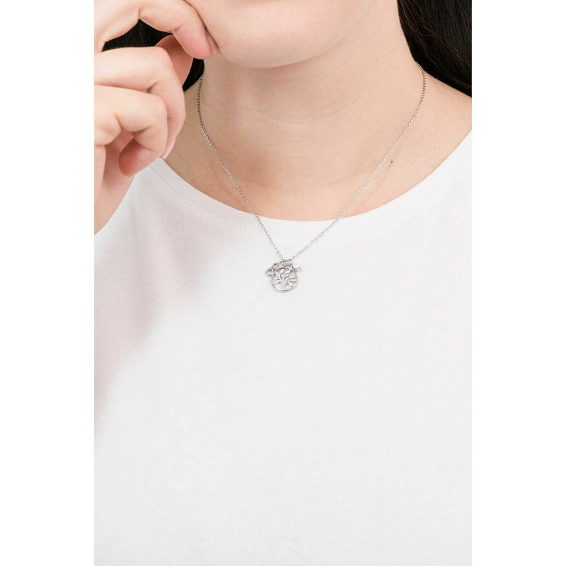Brosway Collana Donna in Acciaio e Cristalli con Simbolo Infinito | Collezione Chakra - BHKL09