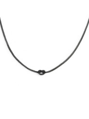 copy of copy of copy of copy of copy of Collana Donna Marlù 25CN0001 con nodo catena snake Silver