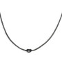 Collana Donna Marlù 25CO0001N con nodo catena knoted Nero