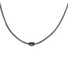 Collana Donna Marlù 25CO0001N con nodo catena knoted Nero