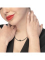 copy of copy of copy of copy of copy of Collana Donna Marlù 25CN0001 con nodo catena snake Silver
