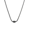 Collana Donna Marlù 25CO0001N con nodo catena knoted Nero