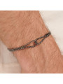 Bracciale Uomo Brosway Poseidon BPN14 in Acciaio Pvd Ruteino Infinito
