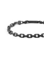 Bracciale Uomo Marlù 30BR0027N Catena Acciaio Nero