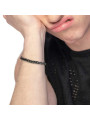 Bracciale Uomo Marlù 30BR0027N Catena Acciaio Nero