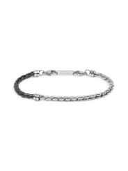 copy of copy of copy of copy of copy of copy of copy of copy of Bracciale Uomo Marlù 30BR0025 catena bizantina acciaio e pvd ti