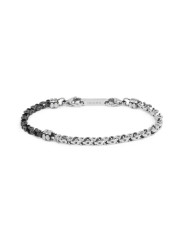 Bracciale Uomo Marlù 30BR0030 Catena Meccanica Marina Acciaio Silver